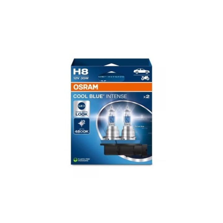Set Becuri Osram H8 Cool Blue Intense Next Gen 35W