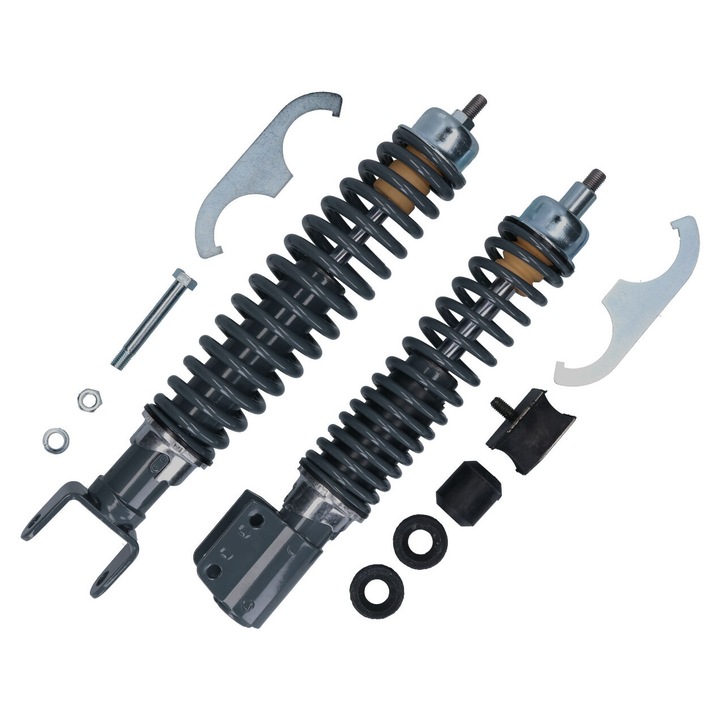 Set amortizoare reglabile Carbone Sport RS față-spate pentru Vespa Largeframe 40992