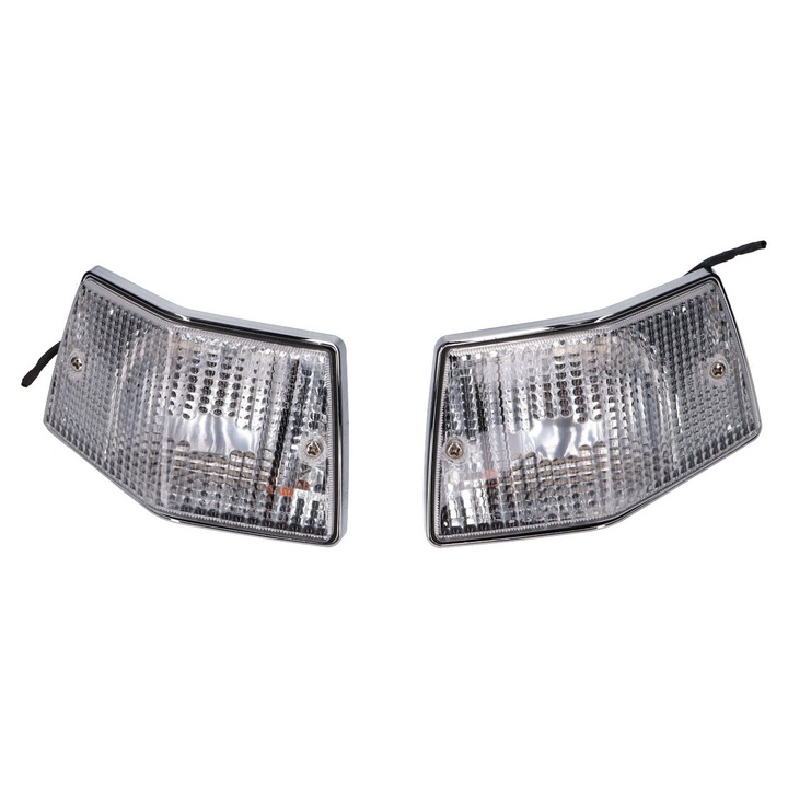 Set semnalizator complet spate alb Vespa PX 125-200, Vespa T5 40996