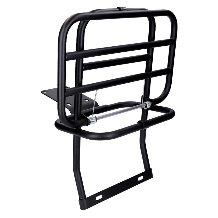 Заден багажник черен сгъваем за модели Vespa PX, LML 42446