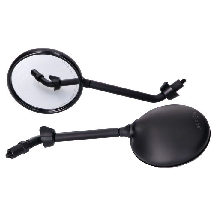 Set oglinzi M8 negre scurte Vespa GTS 125 (2018-), GTS 300 HPE, oglindă neagră scurtă 42753