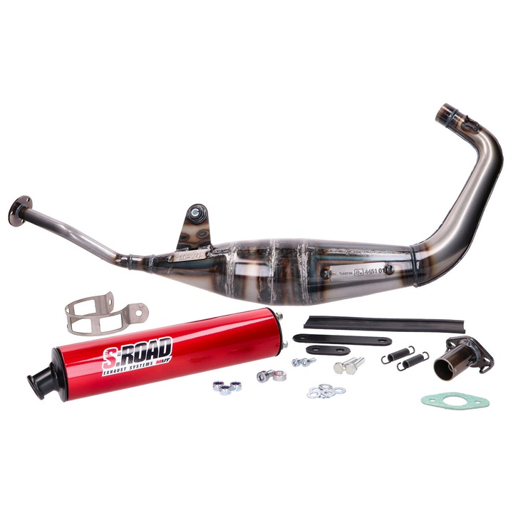 Tobă de eșapament MVT S-Road Low Mount pentru modelele EBE, EBS, D50B MVT-EC2