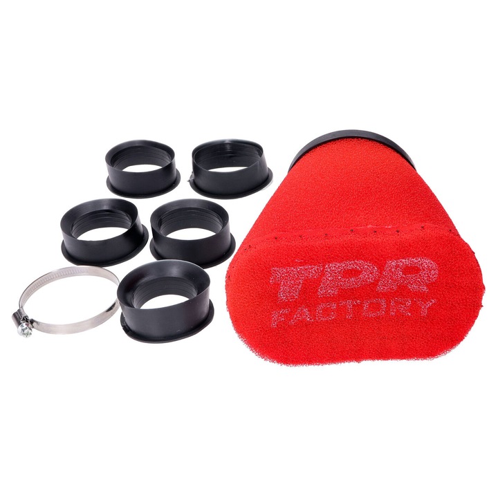 Légszűrő TPR Gyári piros 46 - 62mm 44474