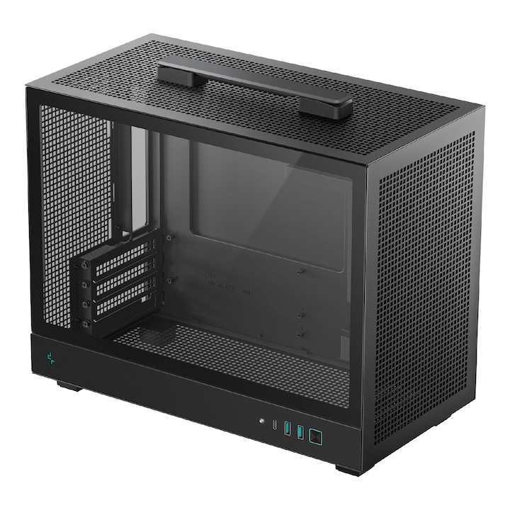 Carcasă PC DeepCool carcasă Case mATX - CH160 PLUS R-CH160-BKNGM0-G