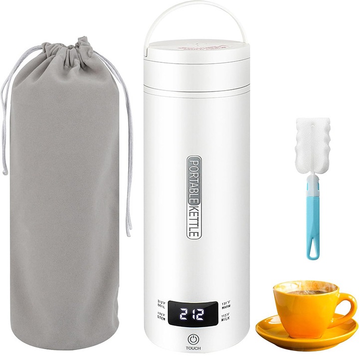 Ceainic electric, Maestro, 1.7L, 2200W, sticlă, bej