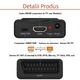 Адаптер SCART към HDMI XPQKDC активен Full HD черен 88x58x26мм