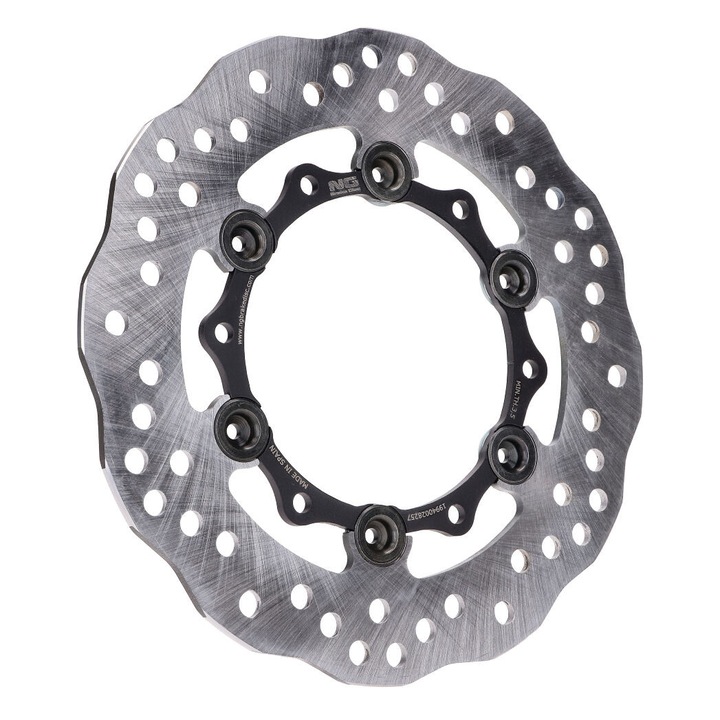 Disc de frână NG Wavy flotant pentru frâne Derbi GP1, Vespa GTS, Liberty, Gilera Runner NG1994X