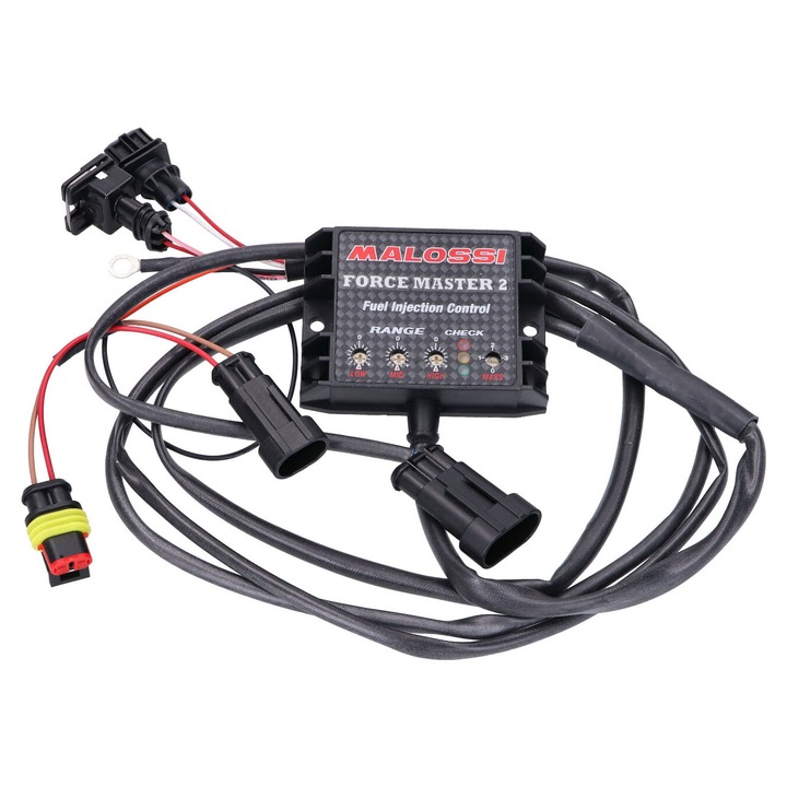 Malossi Force Master 2 befecskendező modul Aprilia RS, RS4, RX, SX, Tuono 125, azaz LC Euro3, Euro4 modellekhez. M.5515327