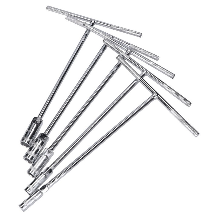 5 darab metrikus 8-14mm dugókulcs / T-csavarkulcs készlet 5 darab metrikus 8-14mm IP44196