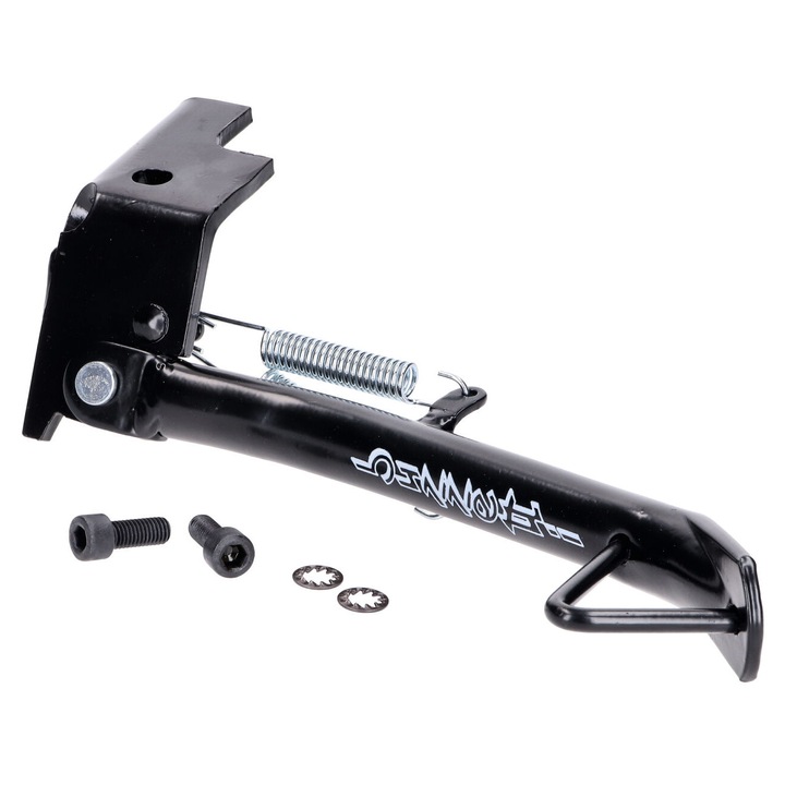 Buzzetti cric lateral negru Vespa Elettrica 2018, Primavera, Sprint 50, 125, 150 2013- BZA49427