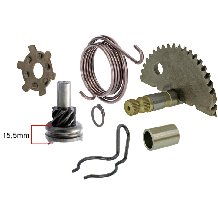 Kickstarter javítókészlet 15, 5 mm Peugeot 50cc állóhoz KIT.A.49458