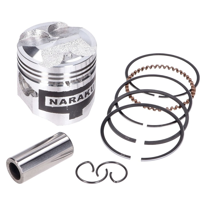 Set piston Naraku V.2 50cc 39,00mm Piaggio 4T 4V NK104.50