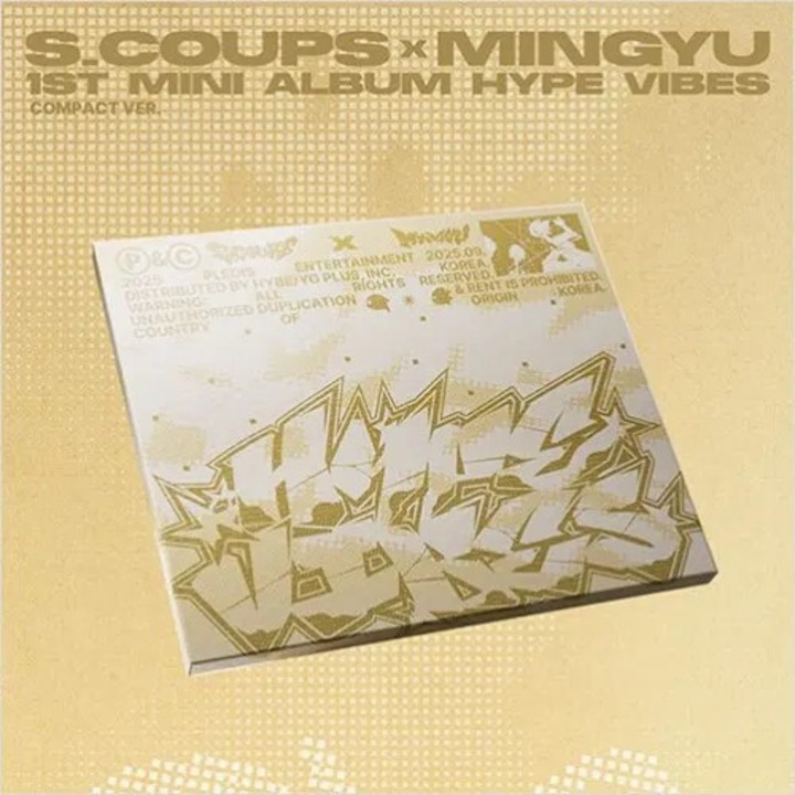 CD S. Scoups x Mingyu, Hype Vibes (Compact Version), K-pop, Import