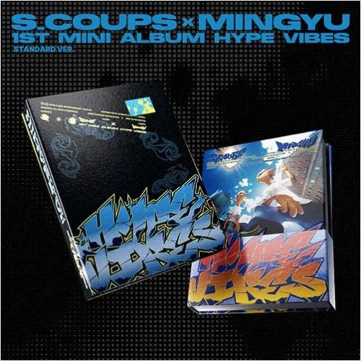 CD S. Scoups x Mingyu, Hype Vibes, K-pop, Import