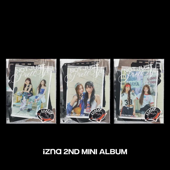 CD Izna, Not Just Pretty (Posterbook Version), K-pop, Import