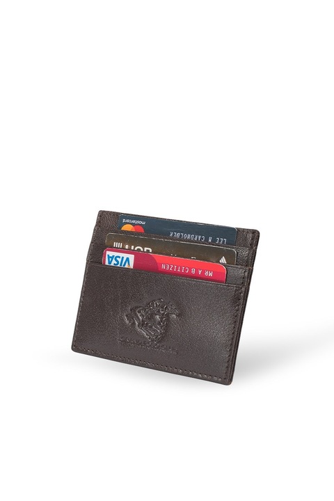 Portofel pentru bărbați, Grand Polo Club, 358567, Maro închis, Standard