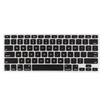Husa protectie tastatura US pentru Macbook Pro (13″ 15″ 17″), Macbook Air 13″, MacBook Pro Retina (13″ 15″), Apple Wireless Keyboard, silicon, negru Husa protectie tastatura US pentru Macbook Pro (13″ 15″ 17″), Macbook Air 13″, MacBook Pro Retina (13″ 15″), Apple Wireless Keyboard, silicon, negru