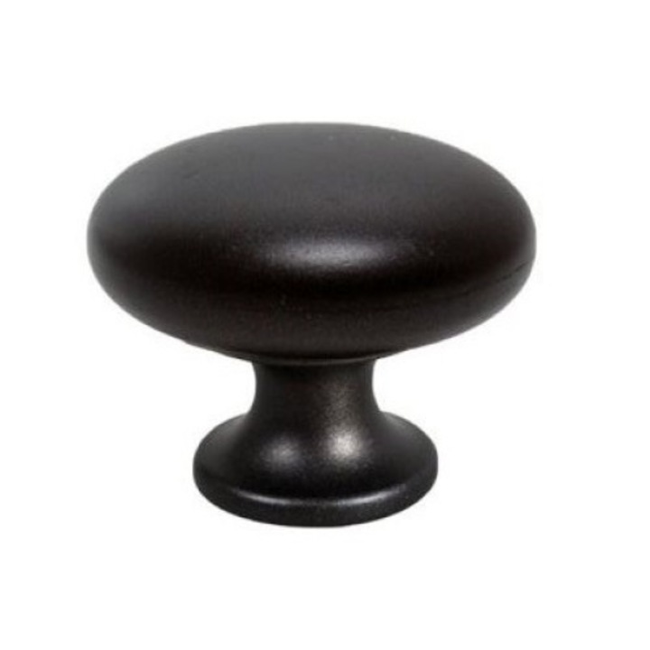 Buton pentru mobilier Duke negru mat