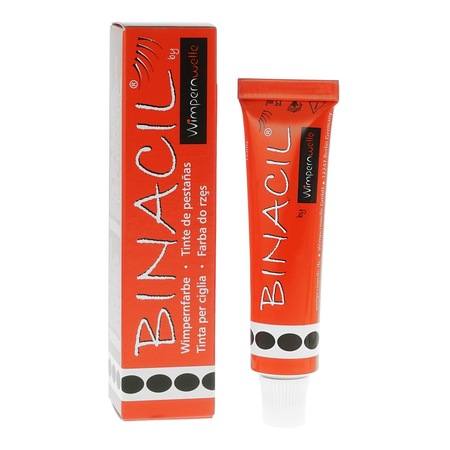 Vopsea gene si sprancene Binacil 15 ml, Negru