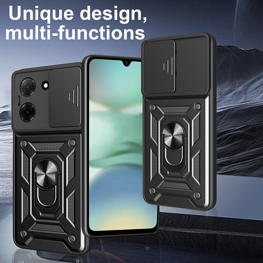 Husa pentru Honor 400 Smart / X7d 4G - Techsuit CamShield Series - Black