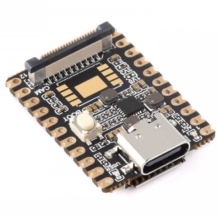 Placa dezvoltare Elektroweb Luckfox Pico Mini A, Rockchip RV1103G1, 64 MB RAM, USB-C, 28x21mm