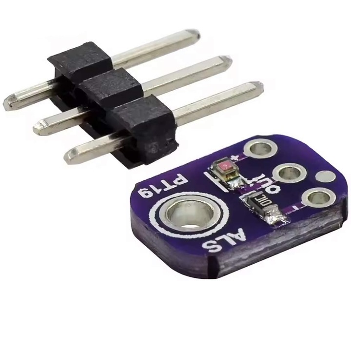 Senzor analogic de intensitate luminoasă Elektroweb ALS-PT19, 1, 7x0, 8x0, 6 mm, interval tensiune 2, 5-5, 5 V