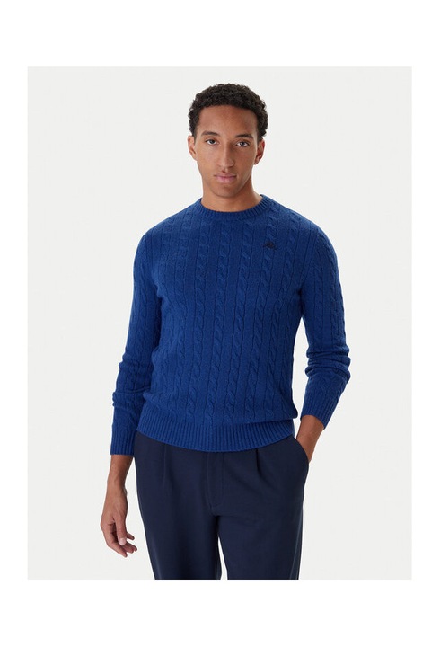 Pulover barbati, Robe Di Kappa, lana/poliamida, albastru