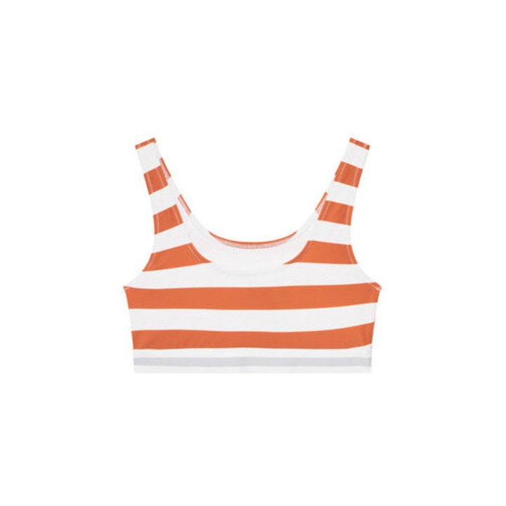 Costum de baie Fata, Tommy Hilfiger, Portocaliu, 80% nailon, 20% elastan, 14/16Y