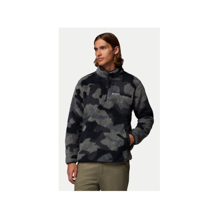 Jacheta sport barbati, Columbia, neagra, 100% poliester reciclat, XL INTL