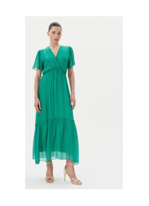 Rochie de vara, Haveone, verde, 70% viscoza, 30% matase, L INTL