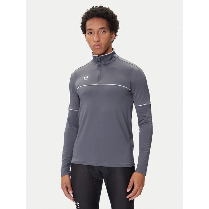 Bluza sport barbati Under Armour, poliester, gri, Gri, M