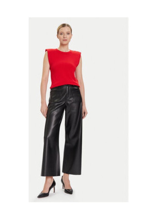 Pulover Dama, Morgan, Rosu, 65% viscoza, 35% poliamida, Rosu