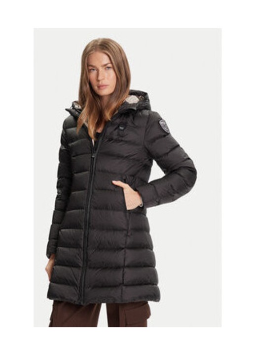 Geaca de iarna dama, Blauer, Negru, Poliamida, Negru, S