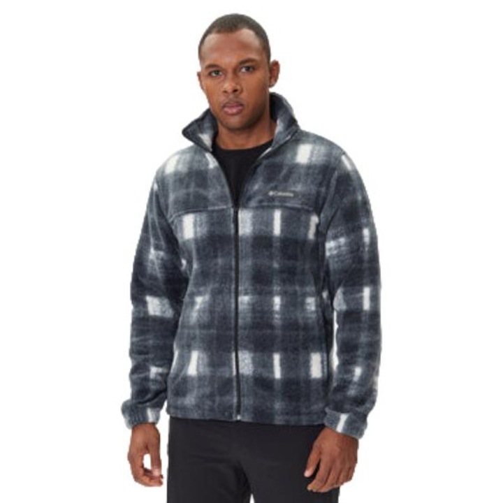 Jacheta sport barbati, Columbia, poliester, gri/alb, 2XL INTL