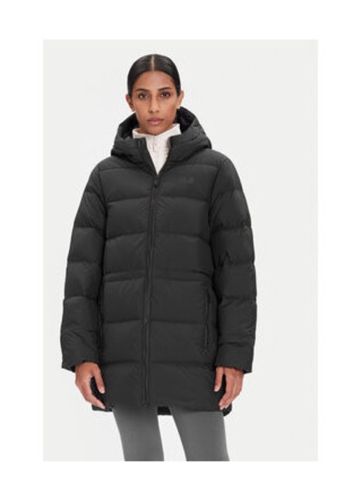 Palton de iarna Dama, Jack Wolfskin, Negru, Poliester reciclat, S INTL