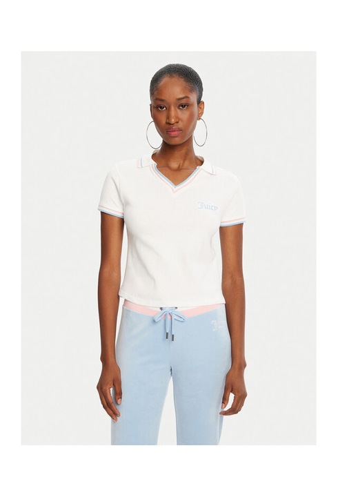 Tricou Juicy Couture Alb, Alb