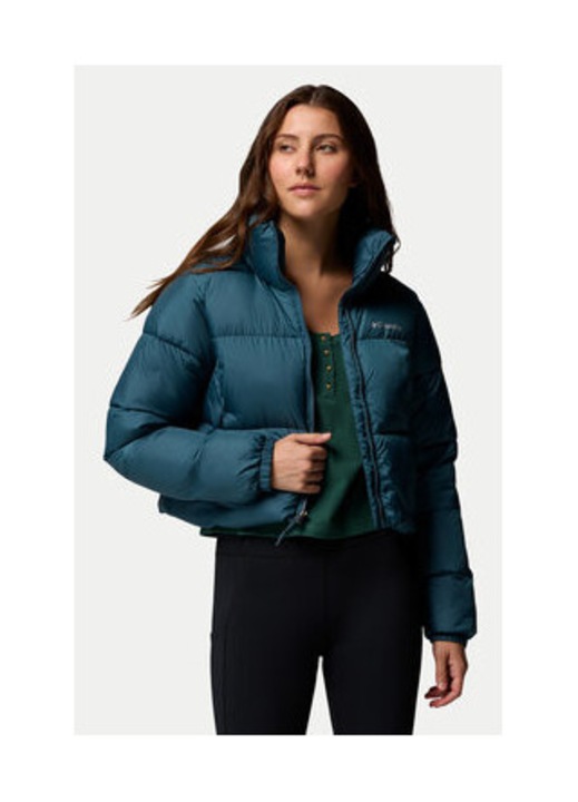 Geaca de iarna, Columbia, albastra, nylon