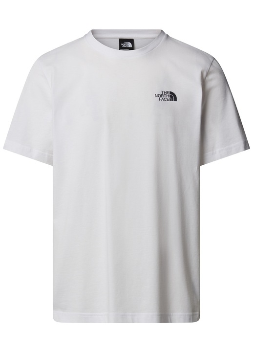 Férfi póló, The North Face, Fehér, 100% pamut