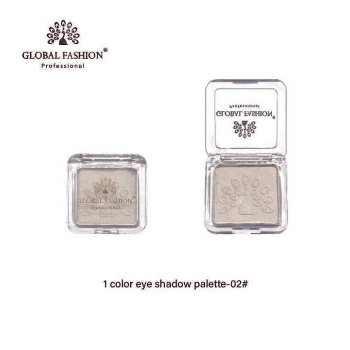 Global Fashion szemhéjfesték, egy szín, #02