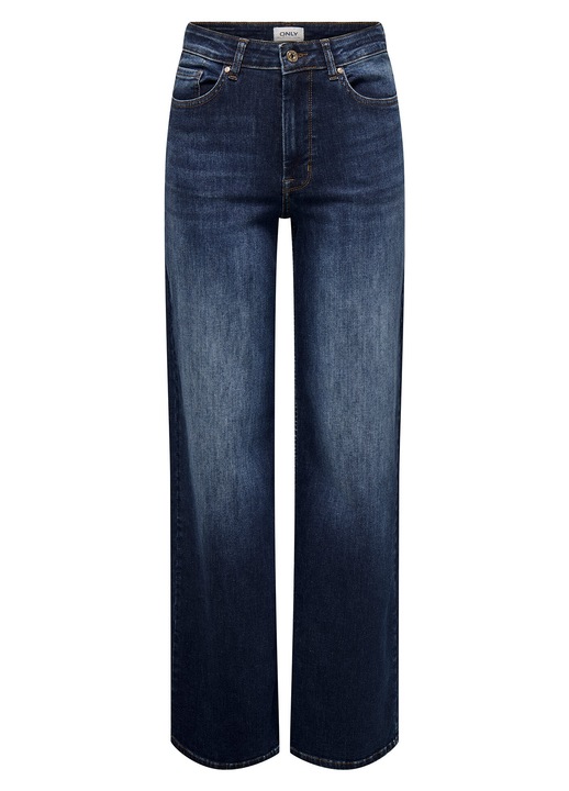 Blugi dama, Only, bleumarin, bumbac organic/poliester, M-L34 INTL