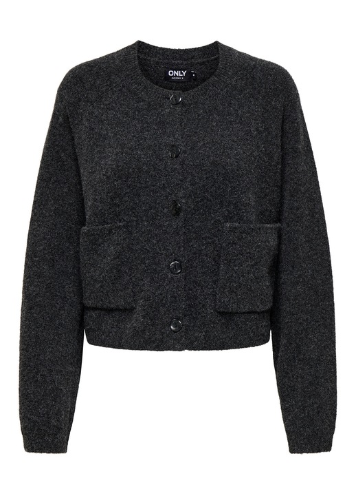 Cardigan dama, Only, Acril, Gri, Gri