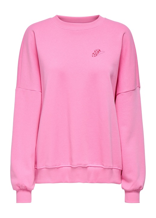Bluza dama, Only, bumbac/poliester, roz