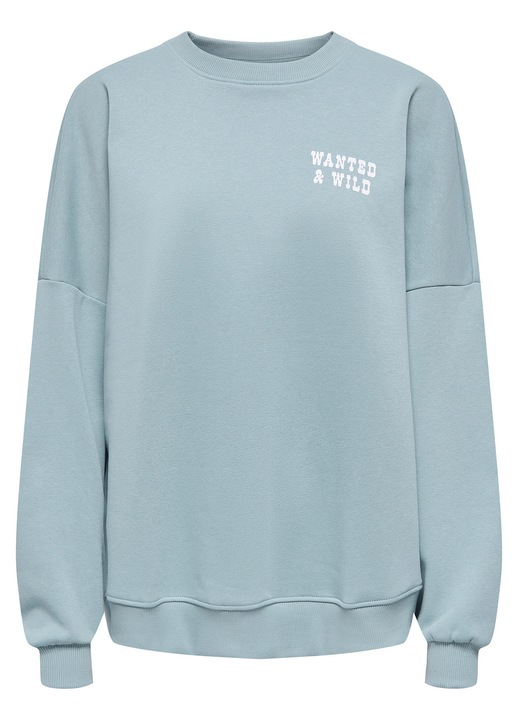 Hanorac dama, Only, Bumbac/Poliester, Albastru deschis, Albastru deschis