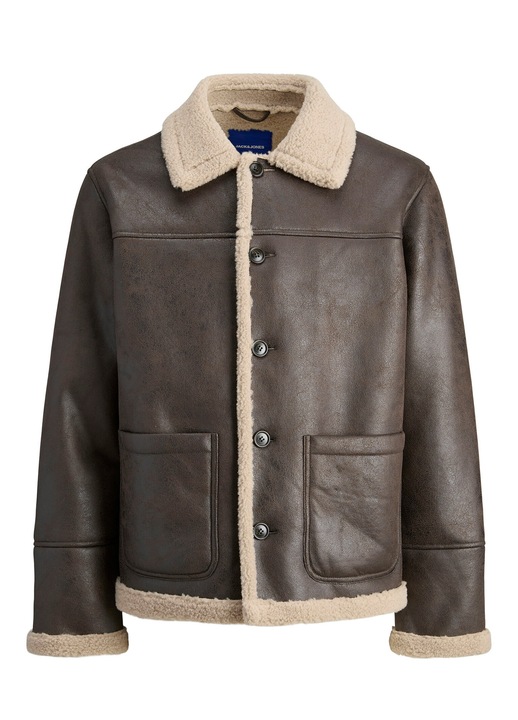 Geaca piele, Jack Jones, piele, Maro