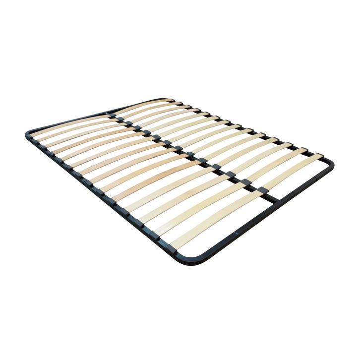 Somiera Metalica Matrimoniala Modulara Rita MG, 1600x1900 mm, fara picioare