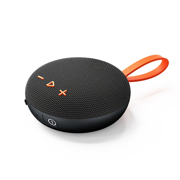 Boxa portabila, Omelivon, Bluetooth 5.3, 5W, Baterie 600mAh, 7h autonomie, IPX5, Bass Puternic, Calitate Audio Excelenta, Wireless, Design Modern, Negru