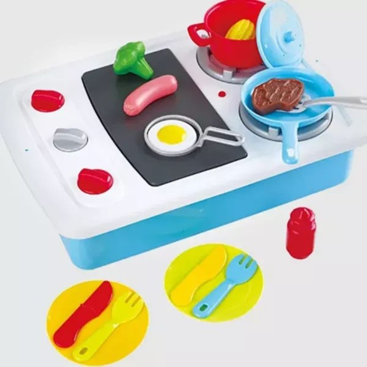 Playgo: Set plită 2 în 1, 21 piese