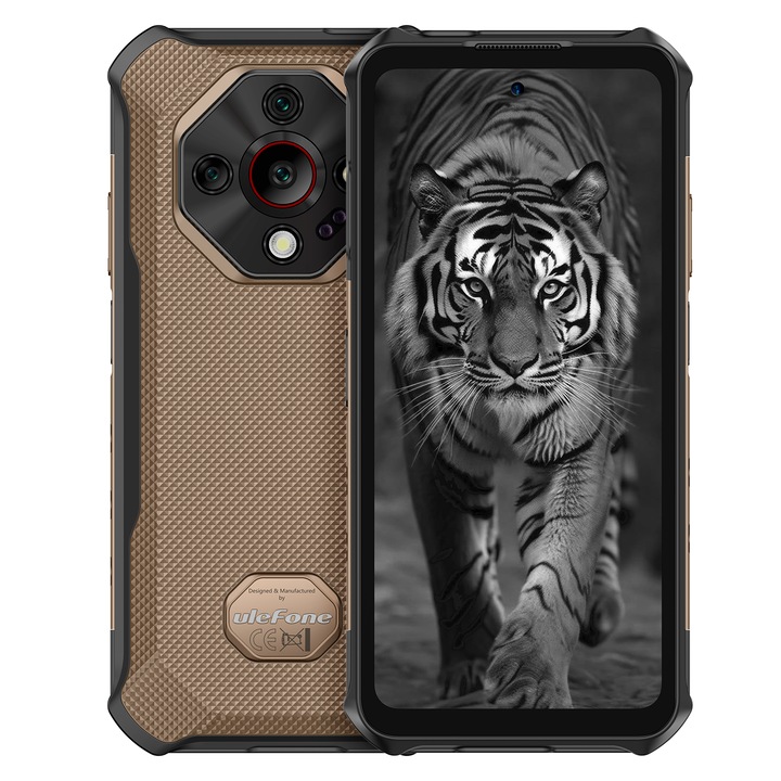 Мобилен телефон Ulefone Armor X16, 4G, 6.56", 128GB/6GB, 10360mAh, Sand Dune