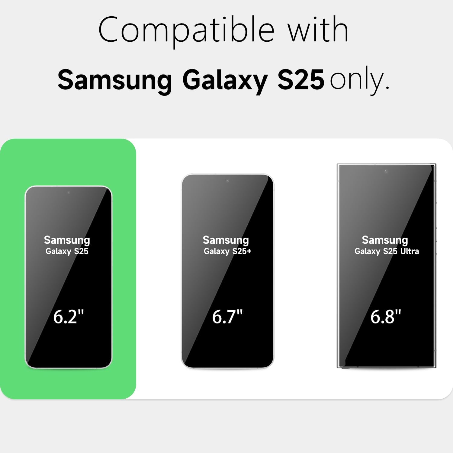 Husa compatibila cu Samsung Galaxy S25 silicon, protectie camera, subtire, negru
