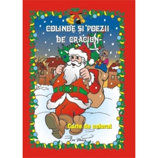 Colinde Si Poezii De Craciun - Carte De Colorat